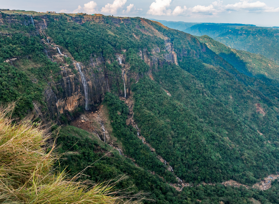 Meghalaya Nohsngithiang Falls